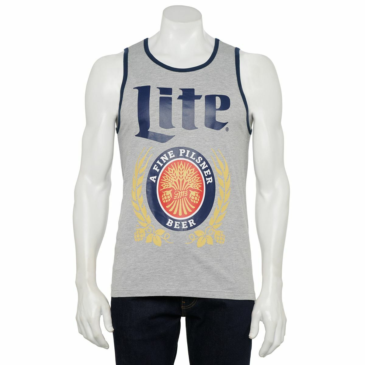 Men's Miller Lite Logo Tank Top Mens Size S NEW gallery