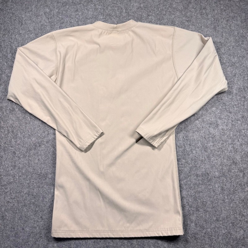 Dri-Duke Mens Tan Long Sleeve Compression Shirt Moisture Control Small RN61263 gallery