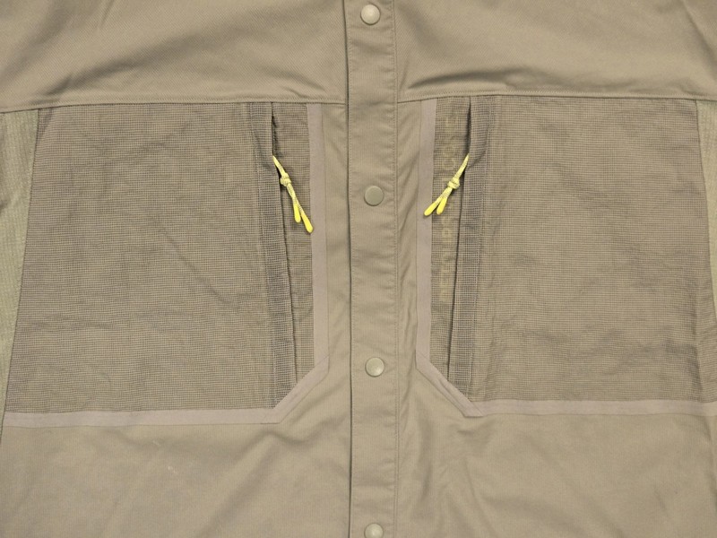 Lululemon Water Repellent Hiking Snap Shirt 2XL Mens Green Short Sleeve gallery