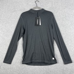 Fioboc Smooth Blend Half Zip Mock Neck Performance Top Mens S Active Gorpcore