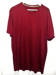 Smartwool Merino 150 Base Layer Short Sleeve Maroon XL