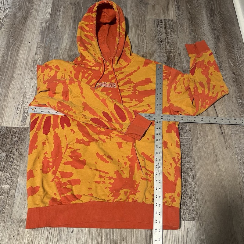 Gymshark Hoodie Premium Activewear Men's Size M Tie Dye Training Hoodie gallery