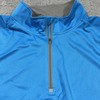 Nordic Track Shirt NT Dri Mens Large 1/4 Zip Blue Shirt Athleisure XL gallery