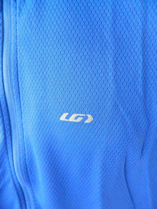 Garneau Cycling Jersey Mens XL Blue Black Connection 4 Short Sleeve Full Zip gallery