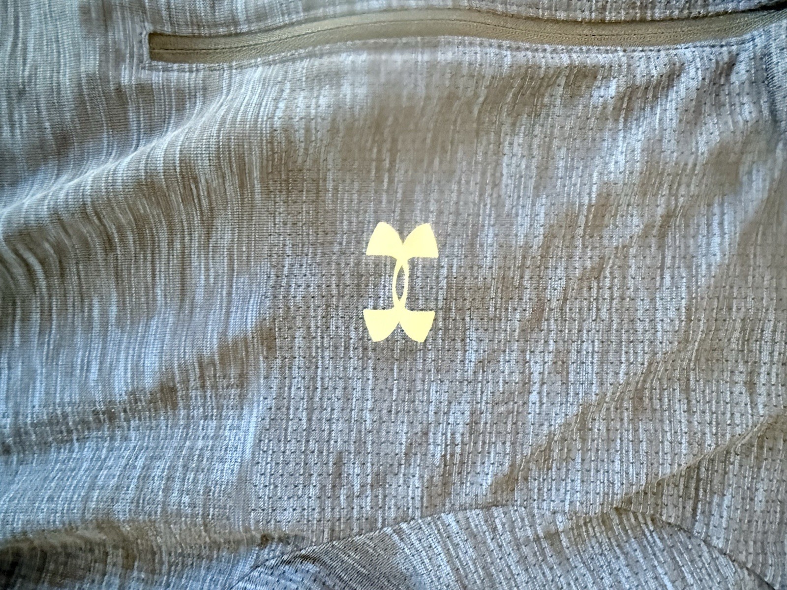 Under Armour Threadborne Men's Pullover 1/4 Zip Size Medium navy Blue And Black gallery