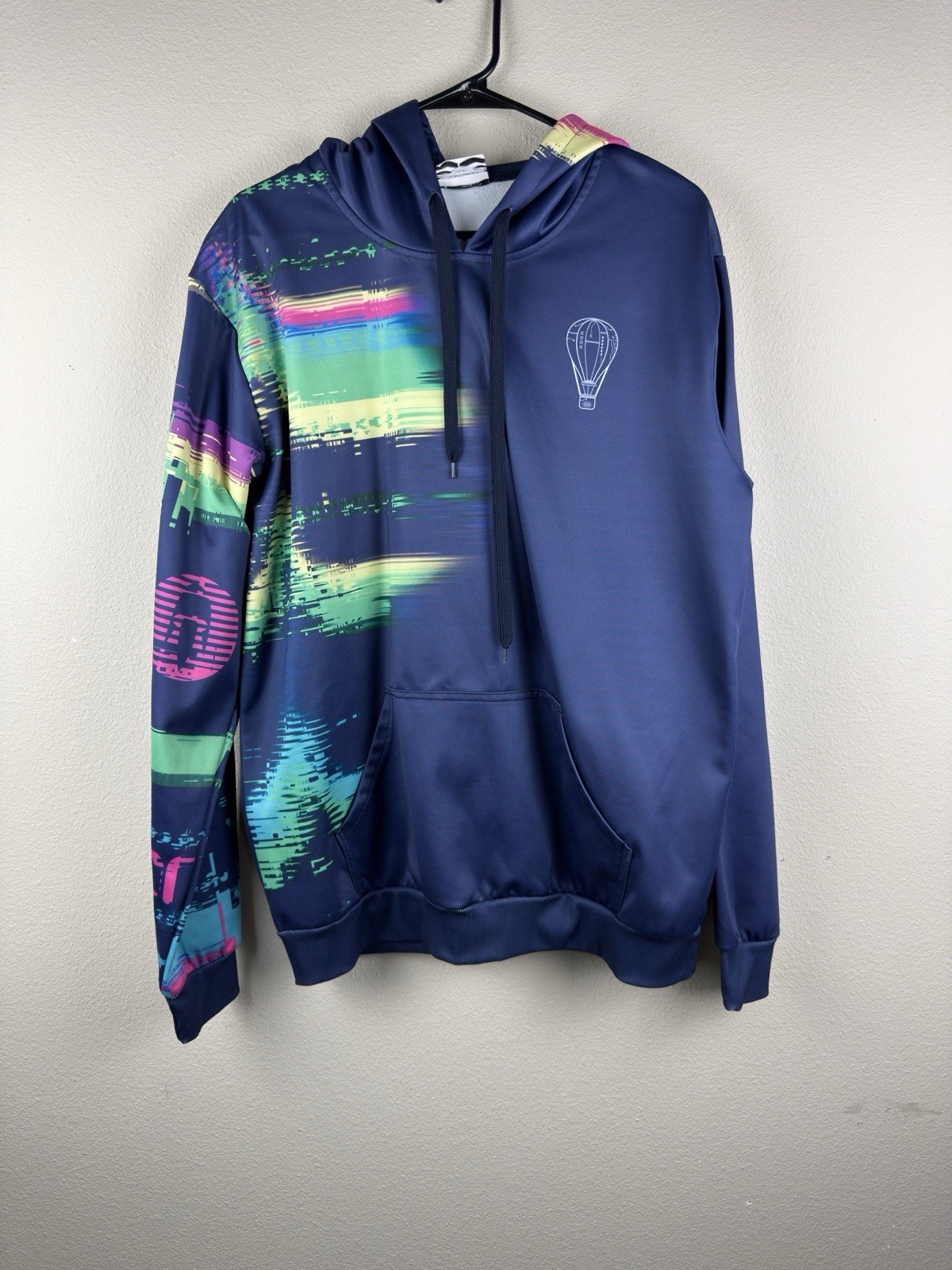Paradiso Men Blue Multi Color Sweat Shirt Size Large Long Sleeve gallery