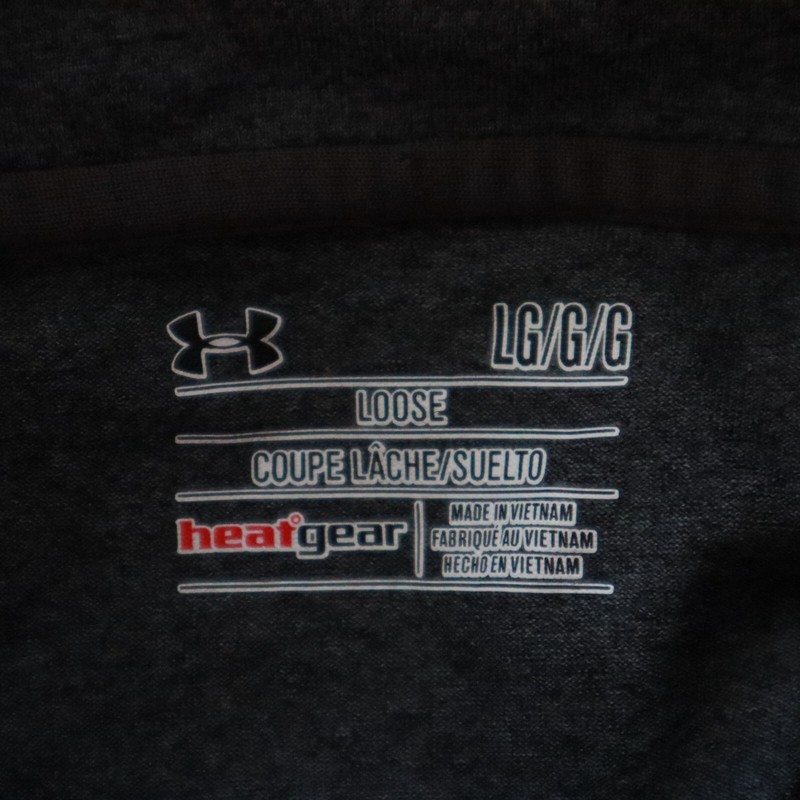 Under Armour 1/4 Zip Pullover Mens Large HeatGear Loose Mock Neck Long Sleeve gallery