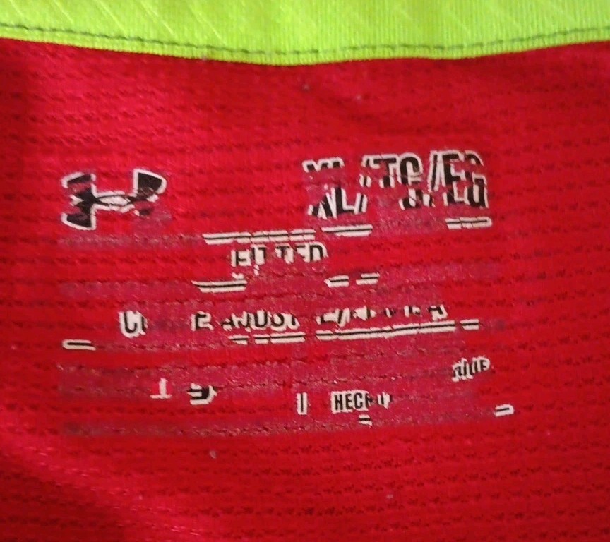 UNDER ARMOUR BASEBALL FITTED HEATGEAR L/S T-SHIRT POLY/SPANDEX Mens Size XL gallery