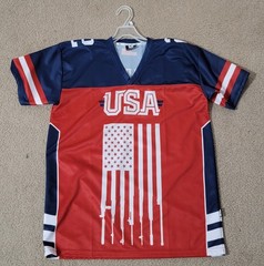NEW Never Worn USA 2nd Amendment Jersey Size Men’s Large America