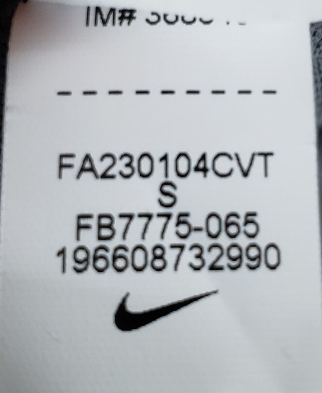 NEW Nike Yoga Dri-FIT Long Sleeve Shirt Men's Small Performance FB7775-065 gallery