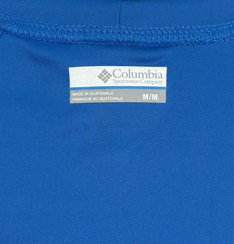 Columbia PFG Terminal Tackle Men's Medium Blue Long Sleeve Fishing T-Shirt Tee gallery