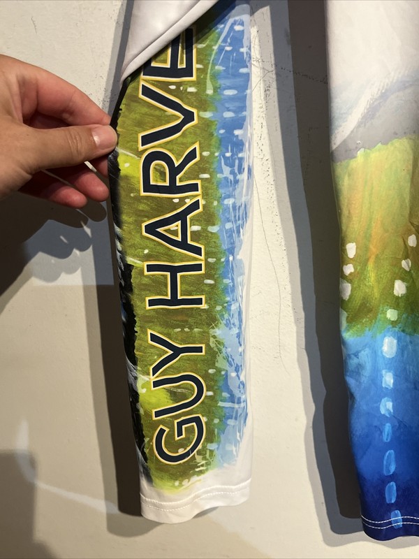 Medium GUY HARVEY BF TUNA PRO UVX PERFORMANCE LONG SLEEVE FISHING San Juan PR gallery