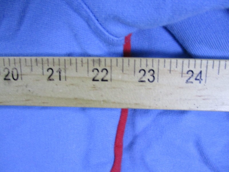 Chubbies 1/4 Zip Mens Medium Red Blue Color Block Sweater USA Pullover gallery