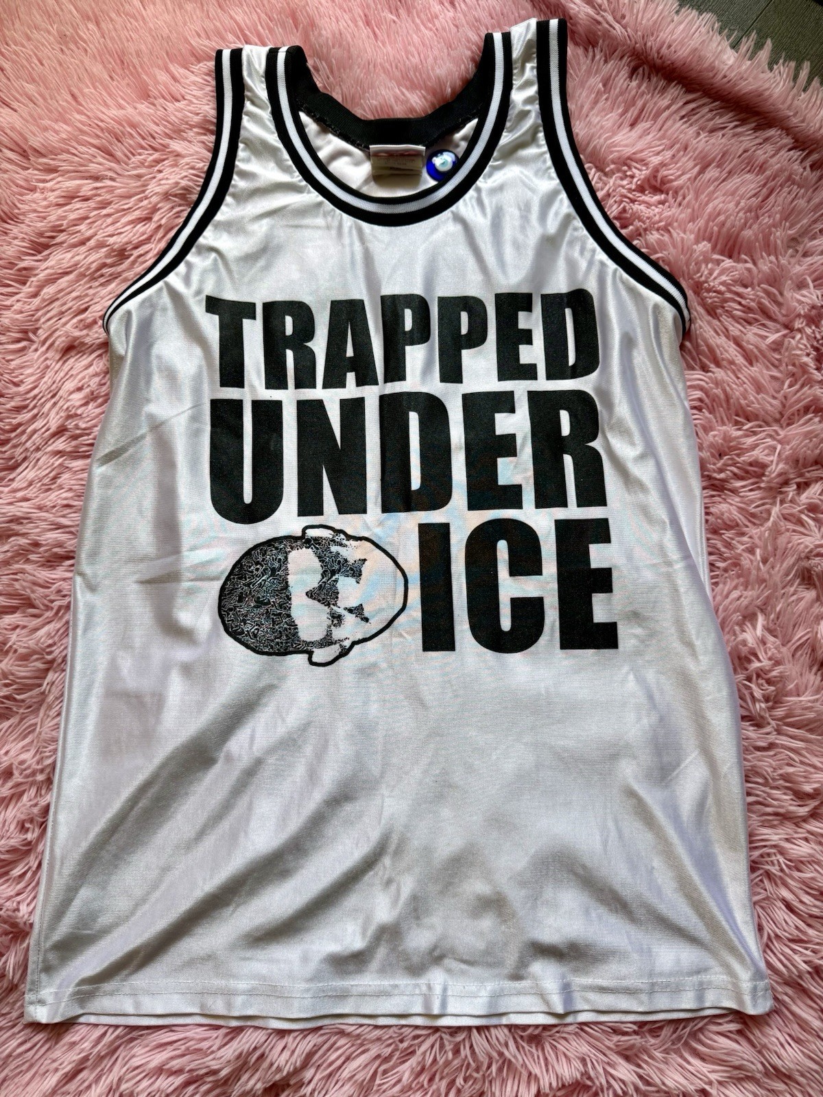 Vintage Trapped Under Ice Hardcore Band Jersey Rare 2009 gallery