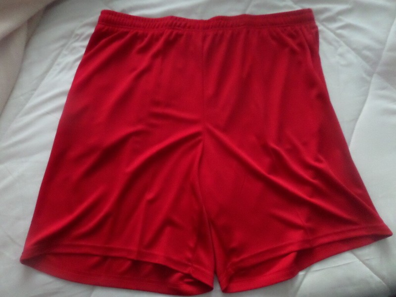 Tek Gear Cool Tek Above The Knee Training FlatBack Mesh Shorts Tech Red XXL NWT gallery