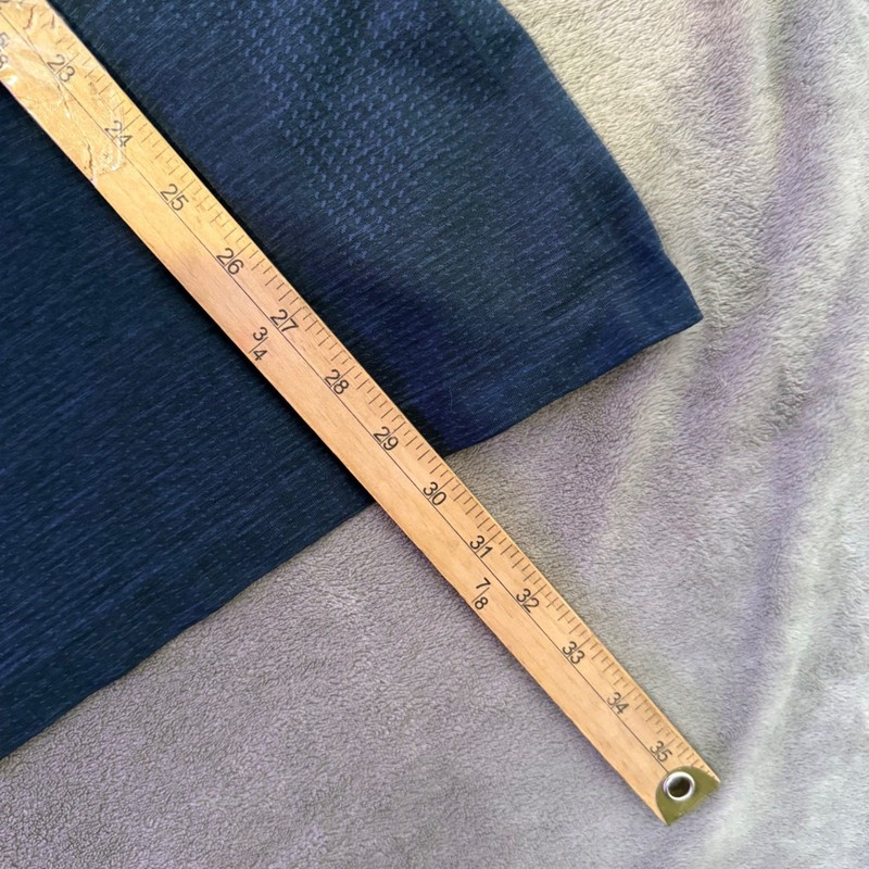 Lululemon Metal Vent Tech Short Sleeve Shirt Blue Mens L Training Tee Gym gallery