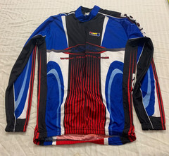 LOOK SO FASHION BIKER MENS ATHLETIC CYCLING JERSEY SHIRT SIZE M