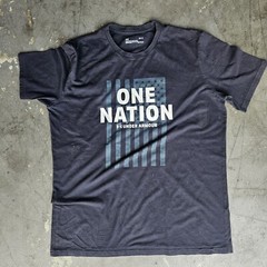 Under Armour One Nation USA Flag Tee Shirt Sz M Preowned