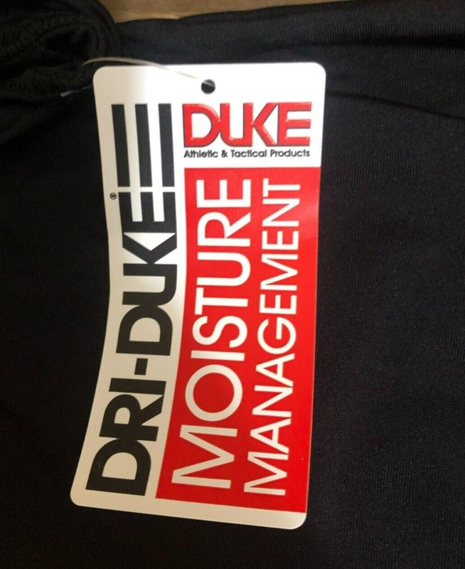 Dri-Duke Moisture Management Black Long Sleeved US Army Yellow Logo Shirt size L gallery