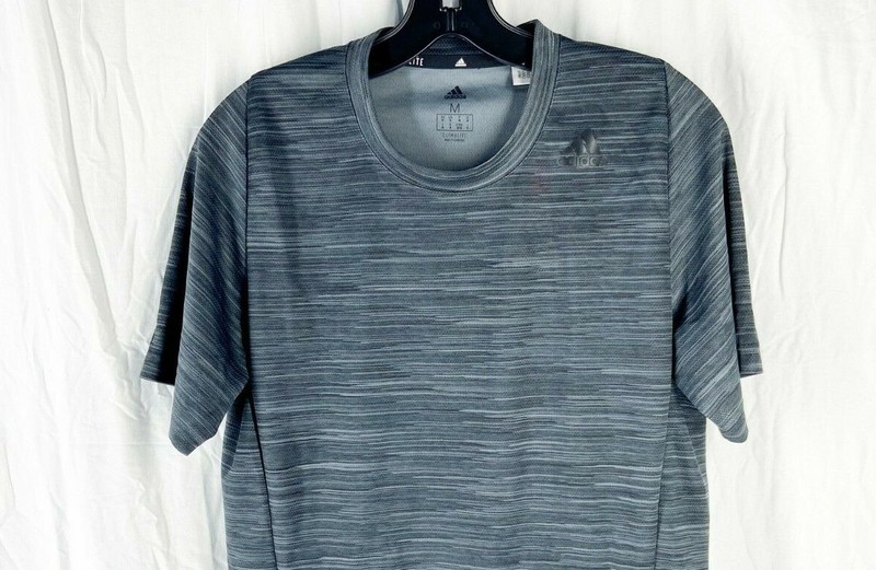 Adidas Carbon Gray Ultimate Tech Climalite Tee gallery