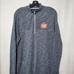 Under Armour Shirt NCAA Dr Pepper 2019 Championship Gray 1/4 Zip Mens Large