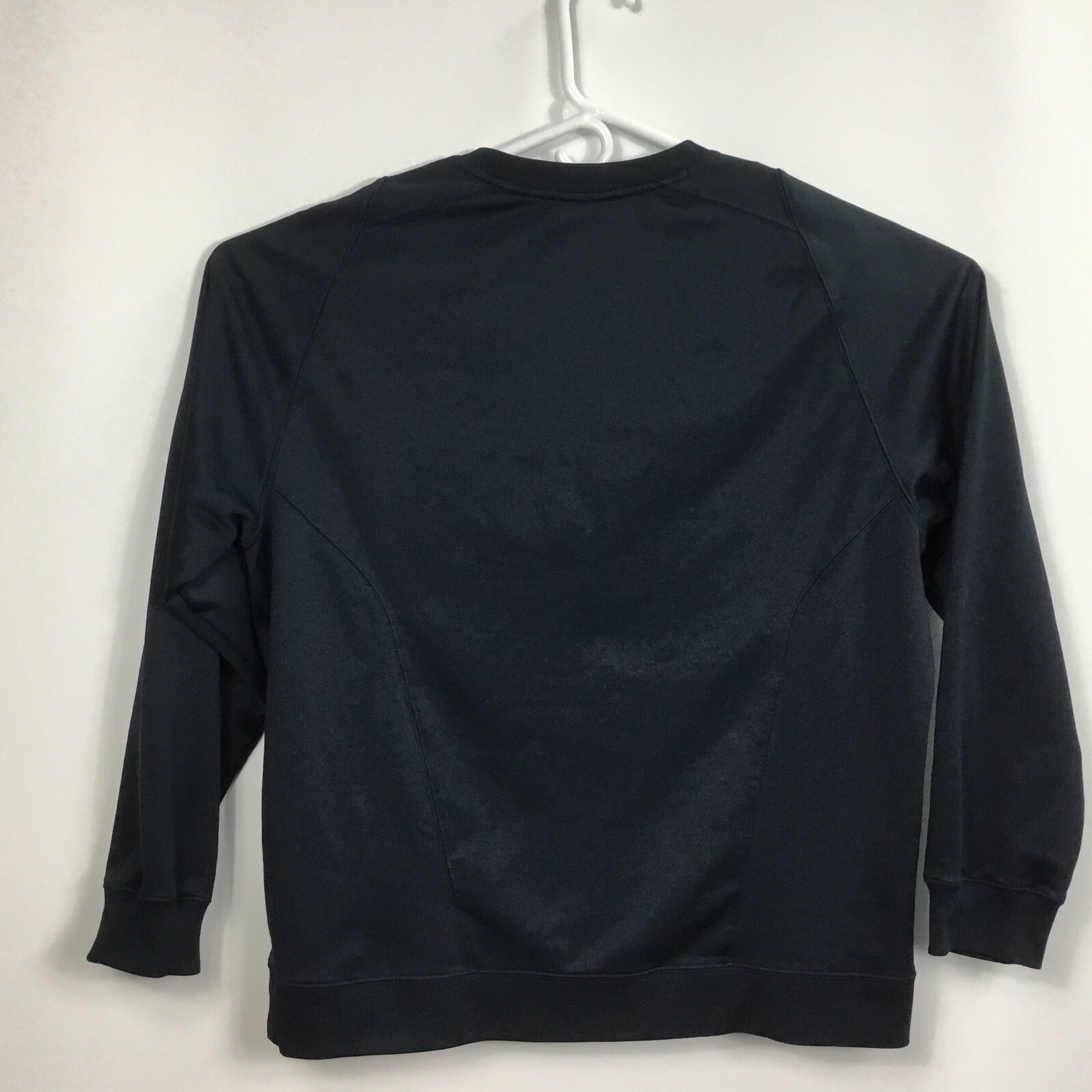 Nike Pullover Shirt Mens Sz XXL Navy Blue Red Logo Crew Neck Long Sleeve Sports gallery