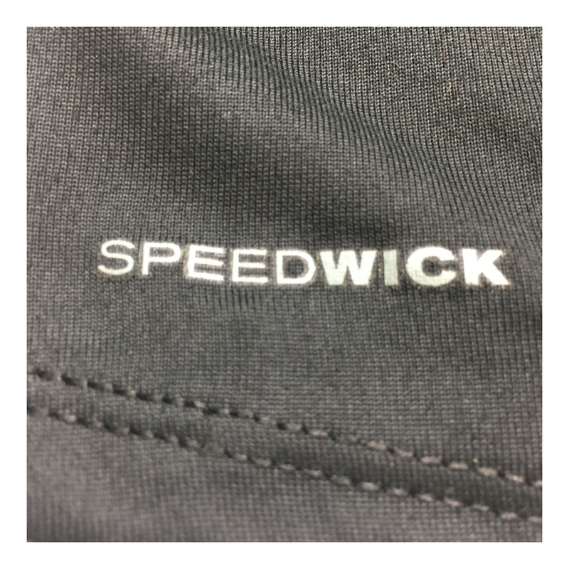 Reebok Mens Solid Performance T Shirt Speedwick Black Large BRAND NEW W TAG gallery