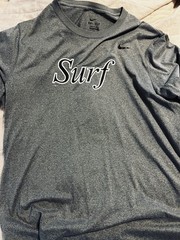 Nike Dri-FIT Men’s Gray XL Crew Neck Short Sleeve Logo T-Shirt