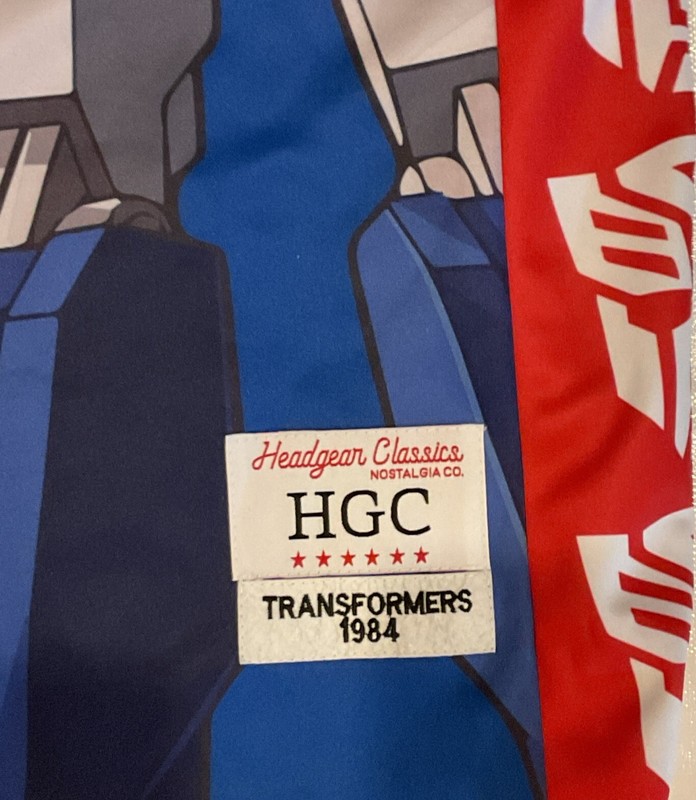 Headgear Classics Basketball Jersey Transformers Optimus Prime. Size S gallery