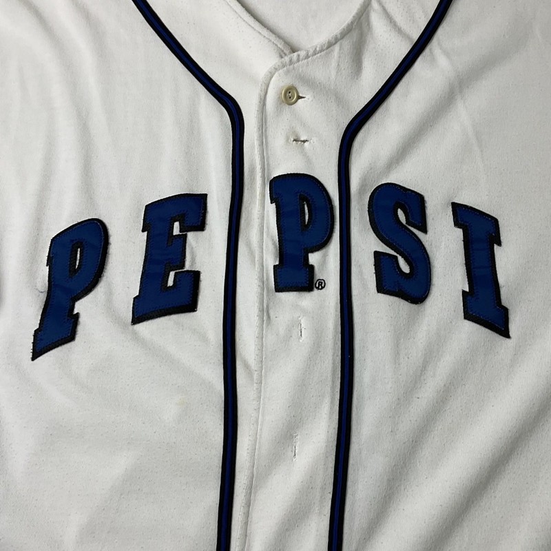 Vintage Generation Next Mens XXL Pepsi Logo Short Sleeve White Jersey gallery