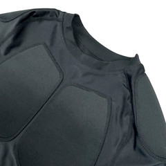 Gold’s Gym Men’s Padded Lifting Shirt Long Sleeve Black • S/M