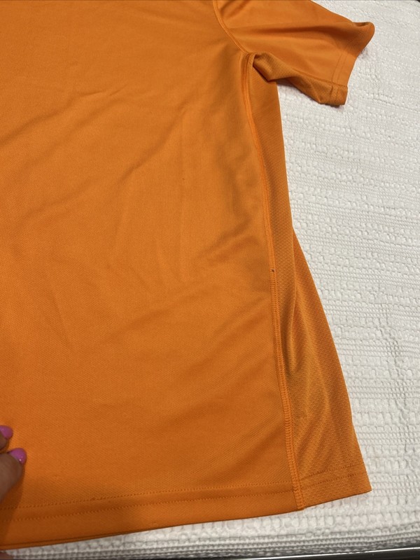 Timberland Pro Men’s Orange Athletic T-shirt Size Large Mesh Breathable gallery