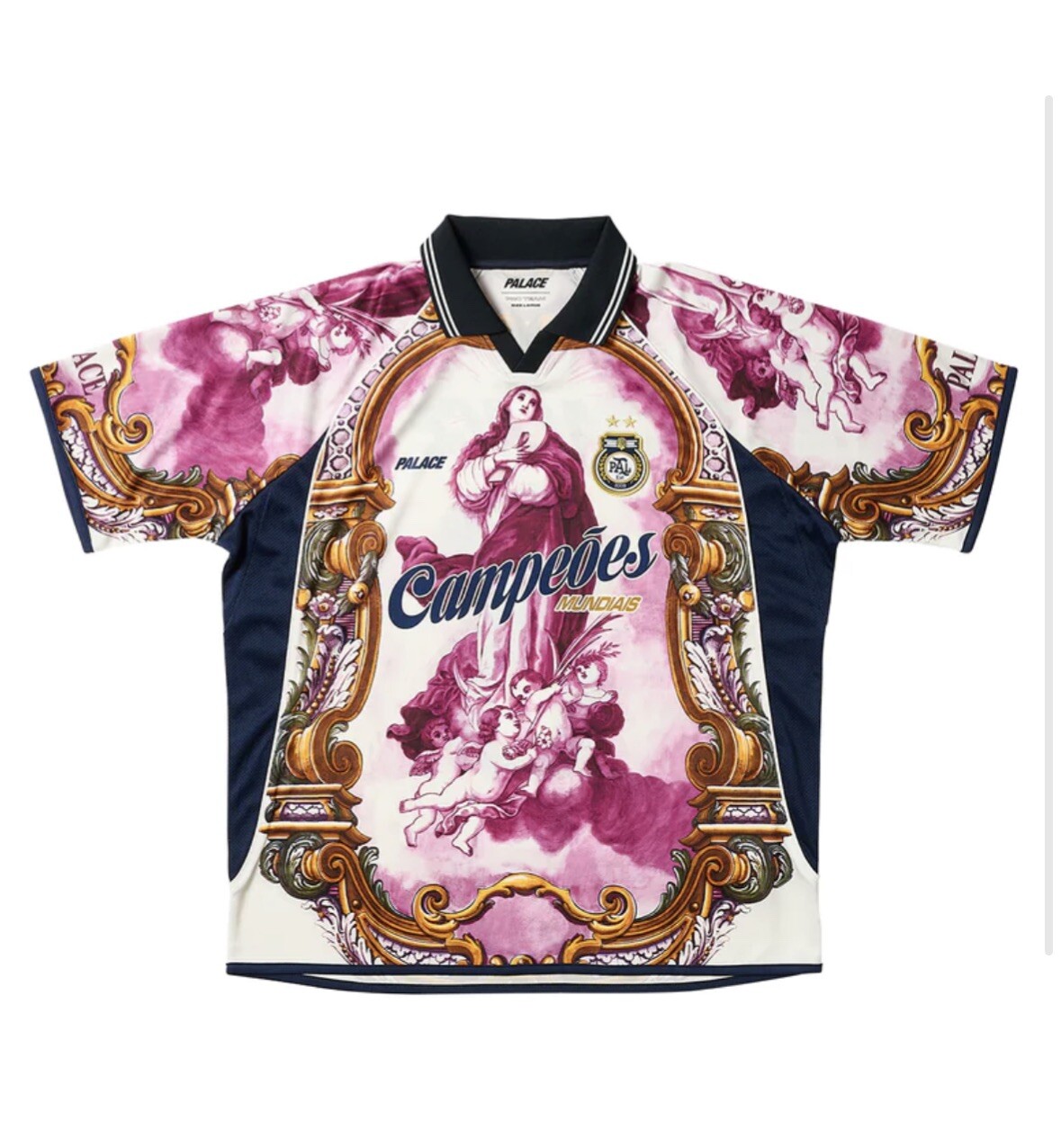 PALACE SKATEBOARDS HOLY GRAIL JERSEY BURGUNDY WINTER 2023 SIZE XL NEW gallery
