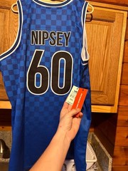 Headgear Classics Nipsey Hussle ‘The Boogie’ Tournament #60 Basketball Jersey