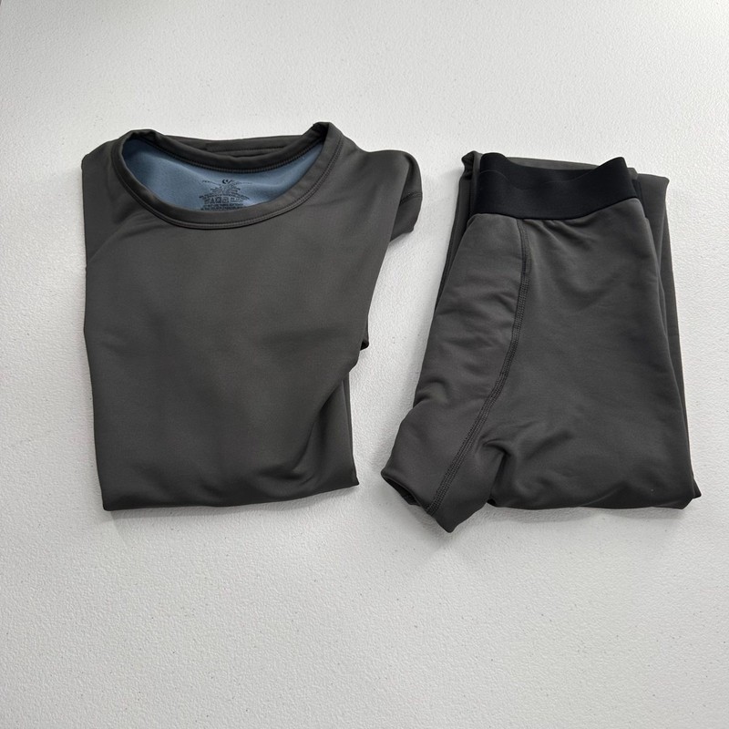 Champion Performance Baselayer Set Small Mens Moisture-Wicking Grey Base Layer gallery
