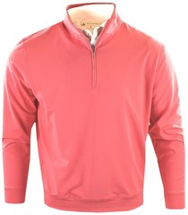 NEW Donald Ross MEDIUM TYR Year Rounder 1/4-Zip Pullover Paprika Orange