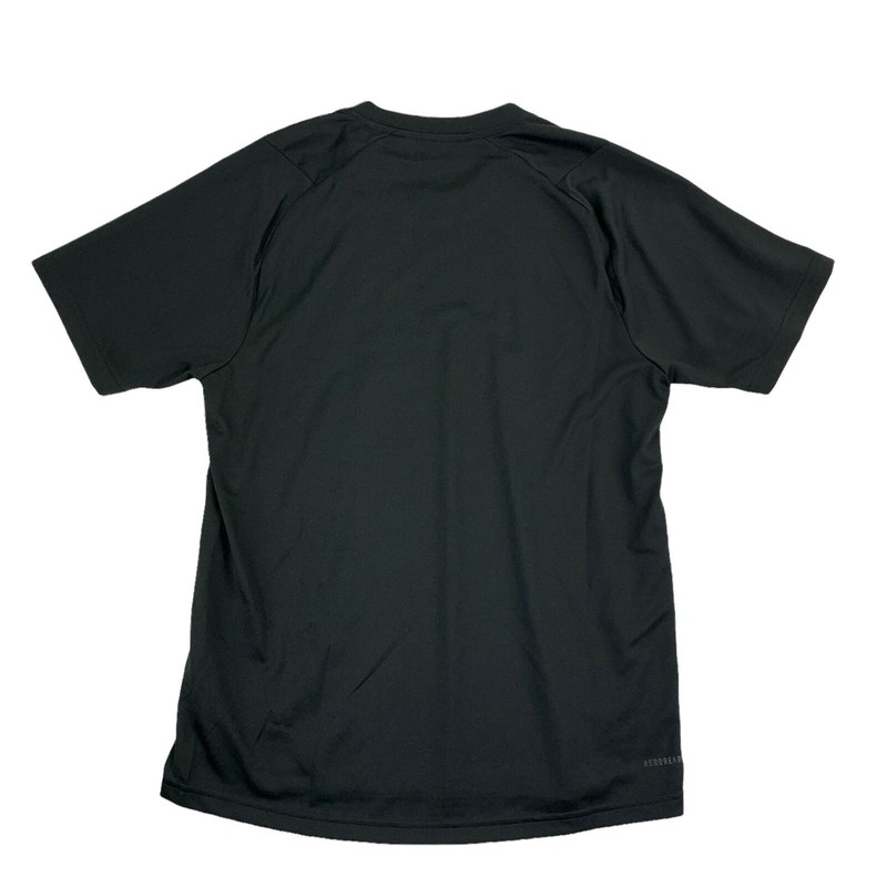 Adidas Mens Aeroready FreeLift Logo Short Sleeve Training T-Shirt Black S gallery