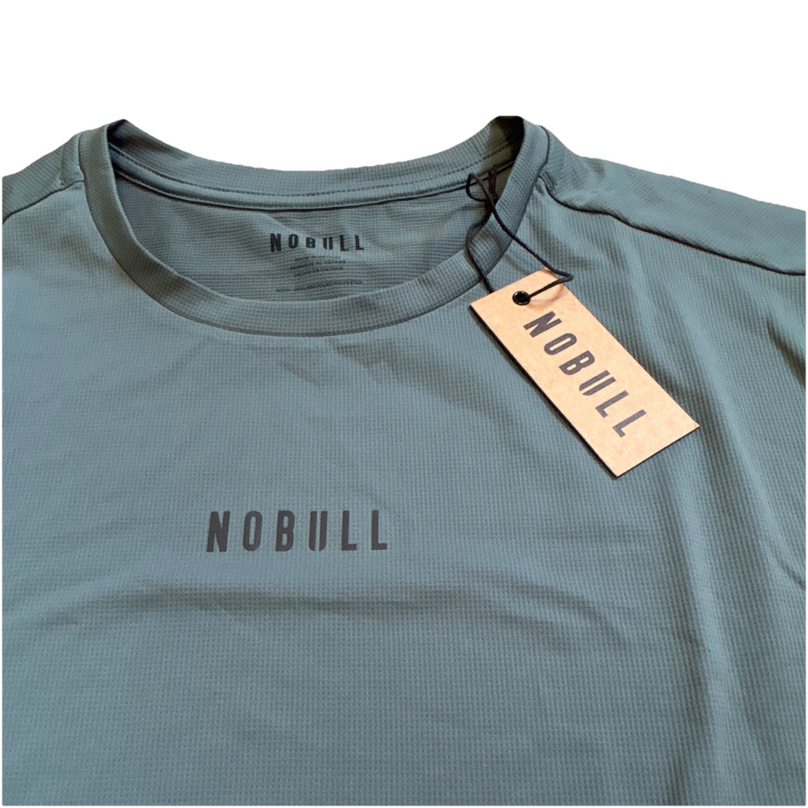 NOBULL Shirt Mens XL Gray Short Sleeve Athletic Performance Training Tee USA gallery