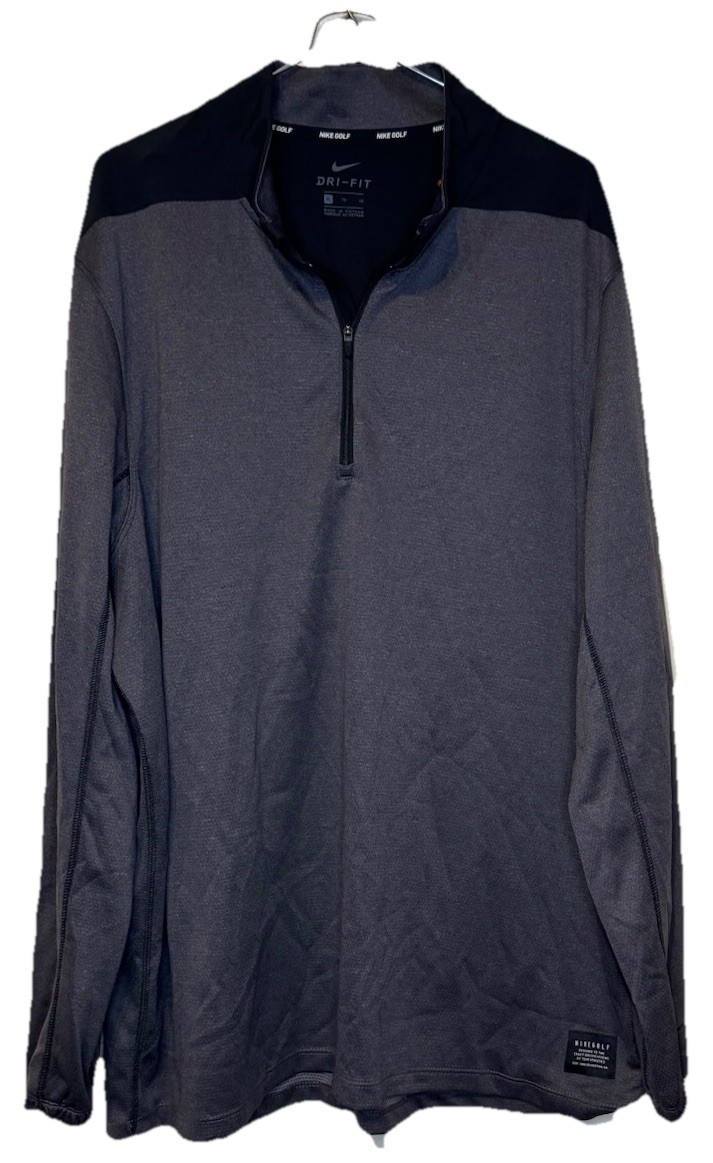 Nike Golf Men's Athleisure Top Dri-Fit Performance Long Sleeve Pullover Size XL gallery