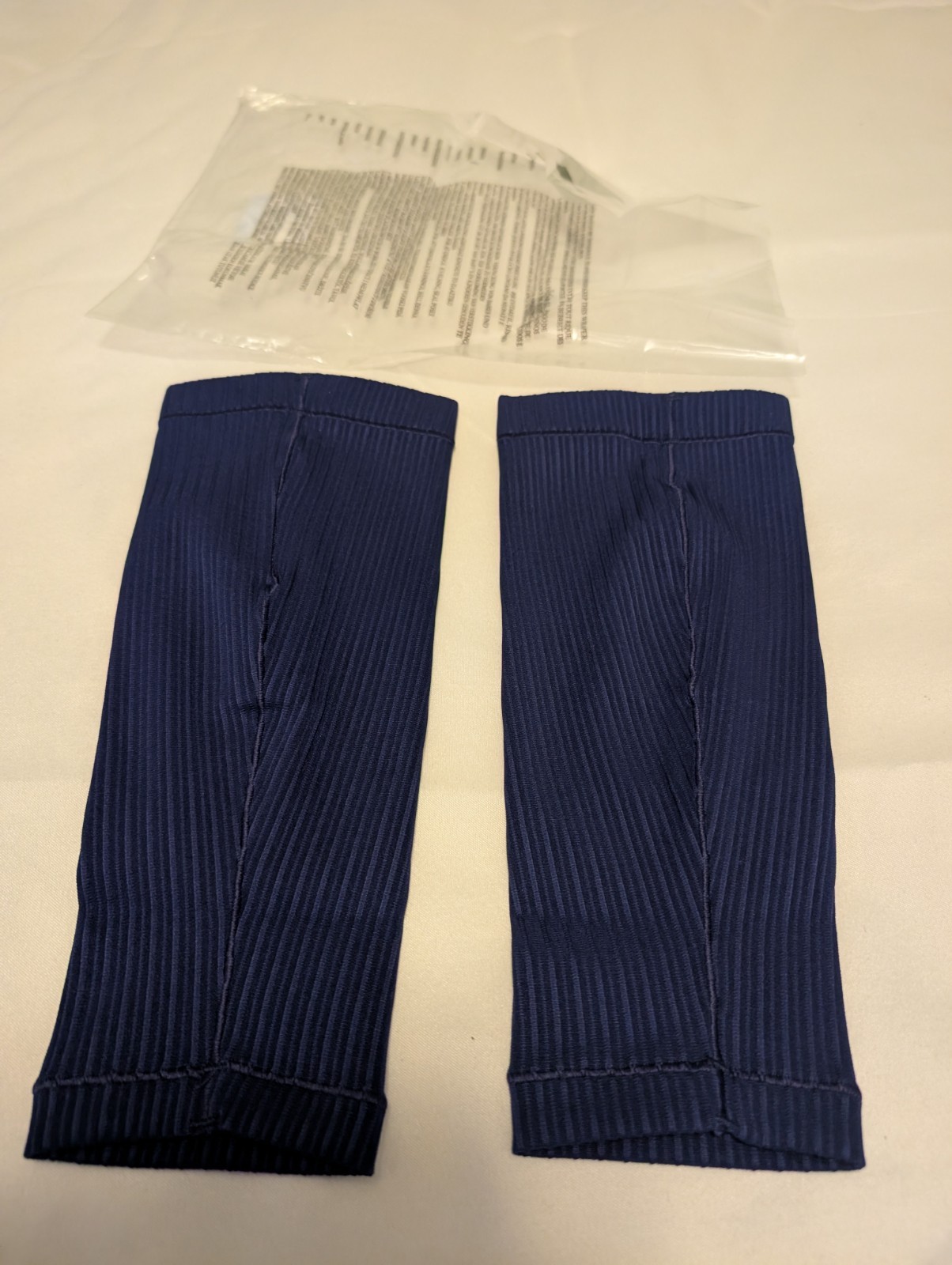 Nike Pro Elite Team Running Leg Calf Sleeves Navy Blue Size Medium Made In USA gallery