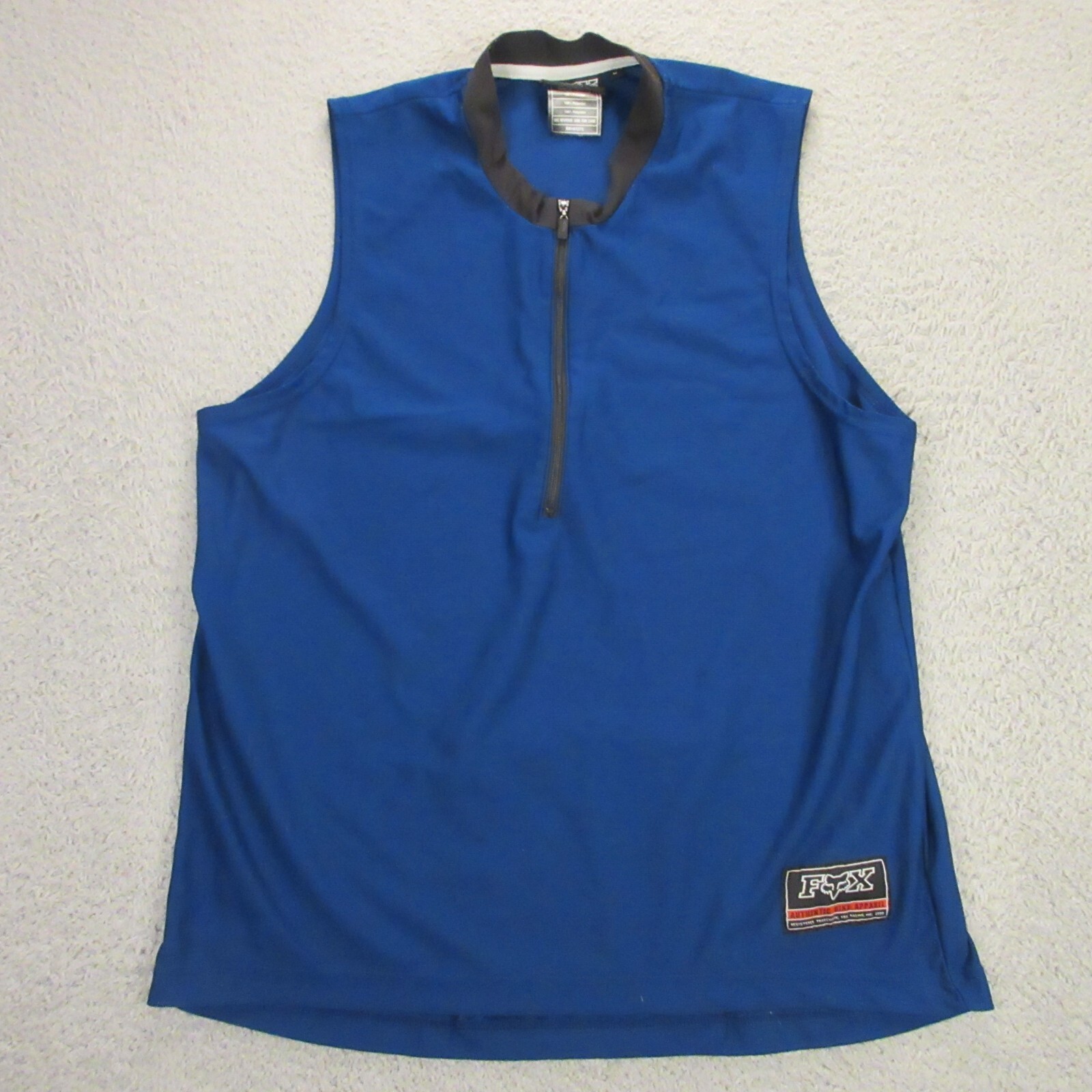 Fox Racing Mens Jersey size Medium Vest Tank Sleeveless Bike Riding BMX Y2K Gorp gallery