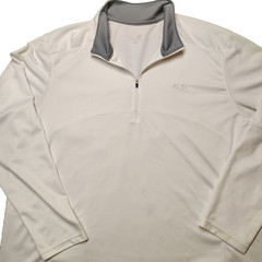 Champion Duo Dry 1/4 Zip Pullover Men’s White Dri-Fit Performance Golf Jacket XL