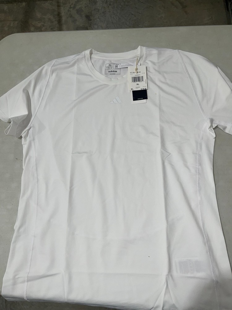 Adidas mens ss compression white IA1159