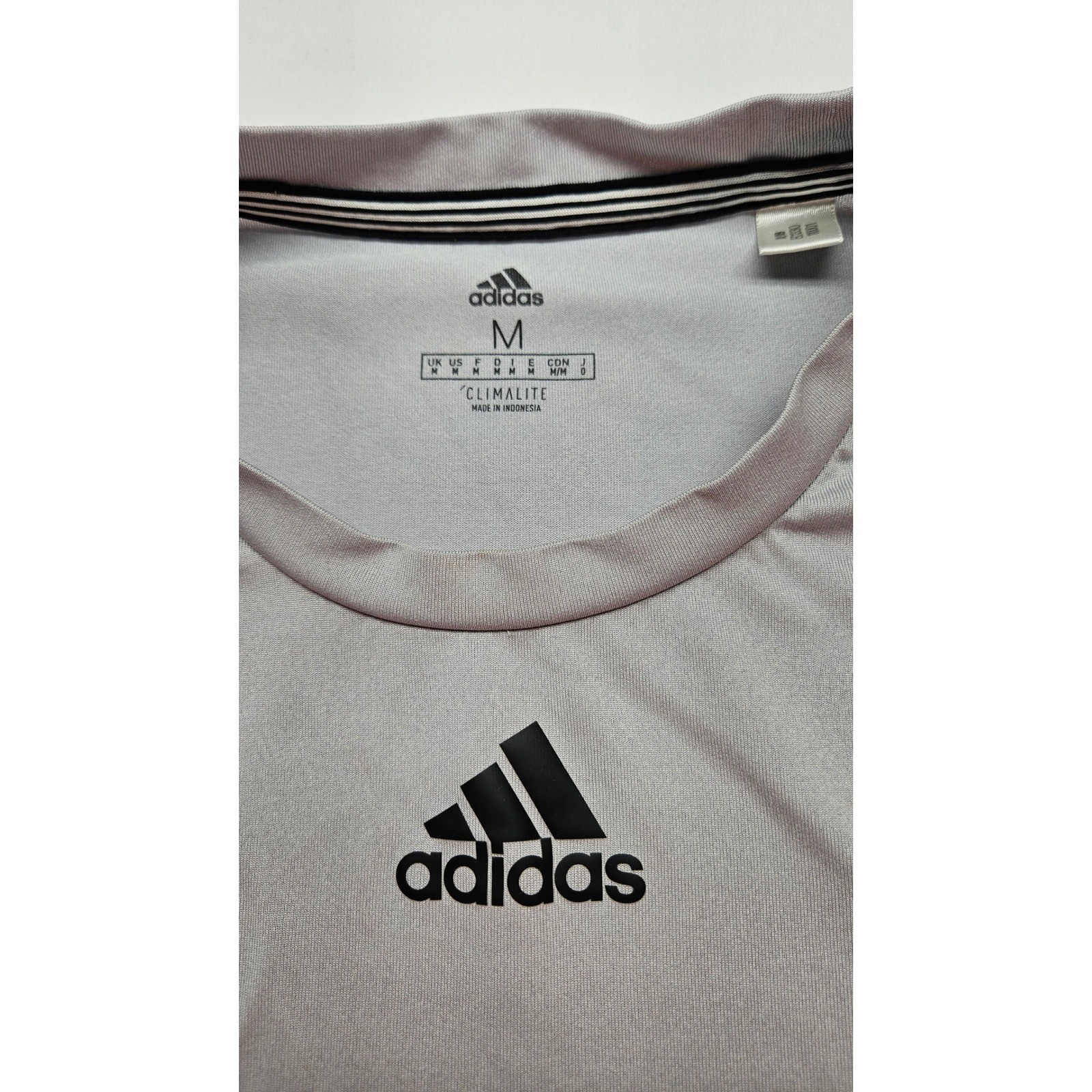 Adidas Mens Climalite Sleeveless Training Shirt Gray Crew Neck Gym Tank Top M gallery