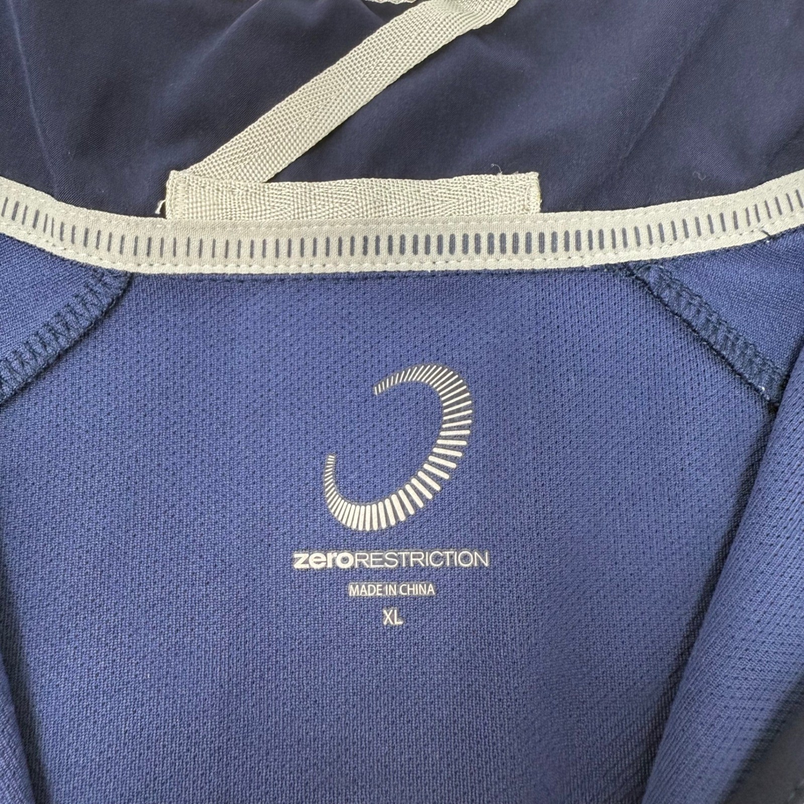 Zero Restriction Mens XL Navy Blue 1/4 Zip Golf Pullover Lightweight gallery