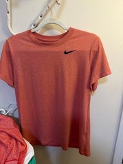Nike Dri-FIT Orange Short Sleeve T-Shirt