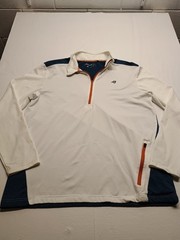 Men’s Eddie Bauer Medium Pullover 1/4 Zip Long Sleeve Performance Mock Neck