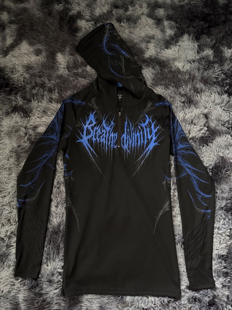Breathe Divinity Longsleeve Compression Quarter Zip Hoodie