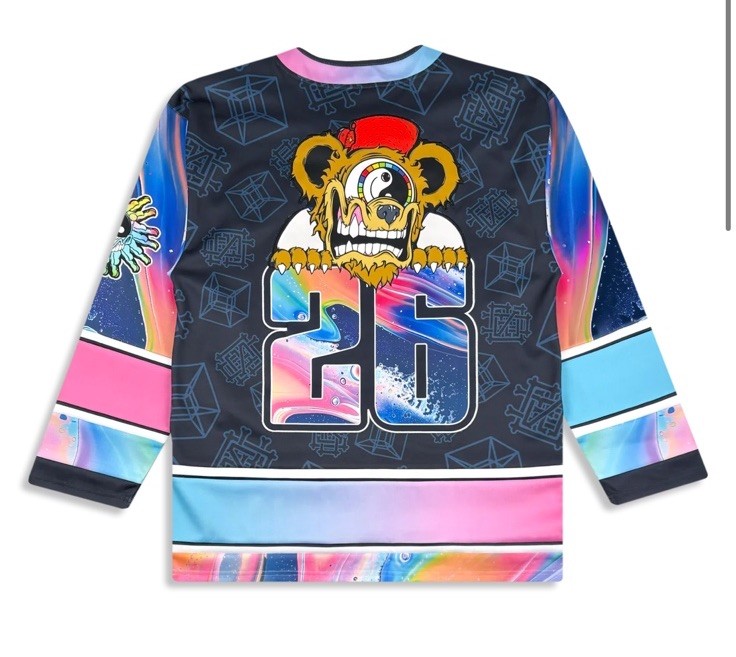 GRIZTRONICS HOCKEY JERSEY THE GORGE GRIZ SUBTRONICS XL gallery