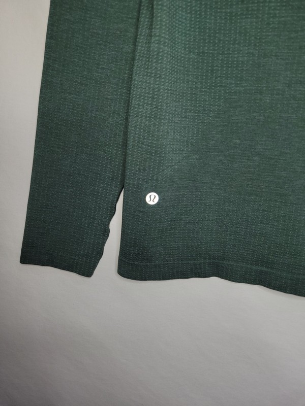 Lululemon Metal Vent Tech Long Sleeve Shirt Men's Size Small Dark Forest gallery